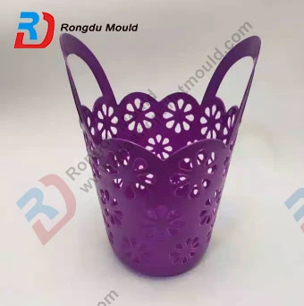 High Precision Plastic Injection Basket Commodity Mold
