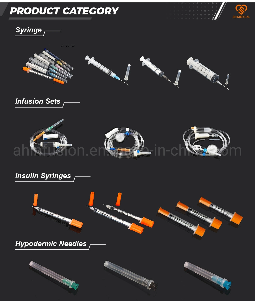 Medical Supply of Disposable Plastic Vaccine Syringes with Needles Luer Slip 1cc 1ml