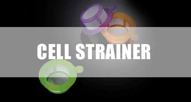 Lab Supplies Medical Science Sterile Plastic Mesh 40um Steril Tissue Cell Strainer